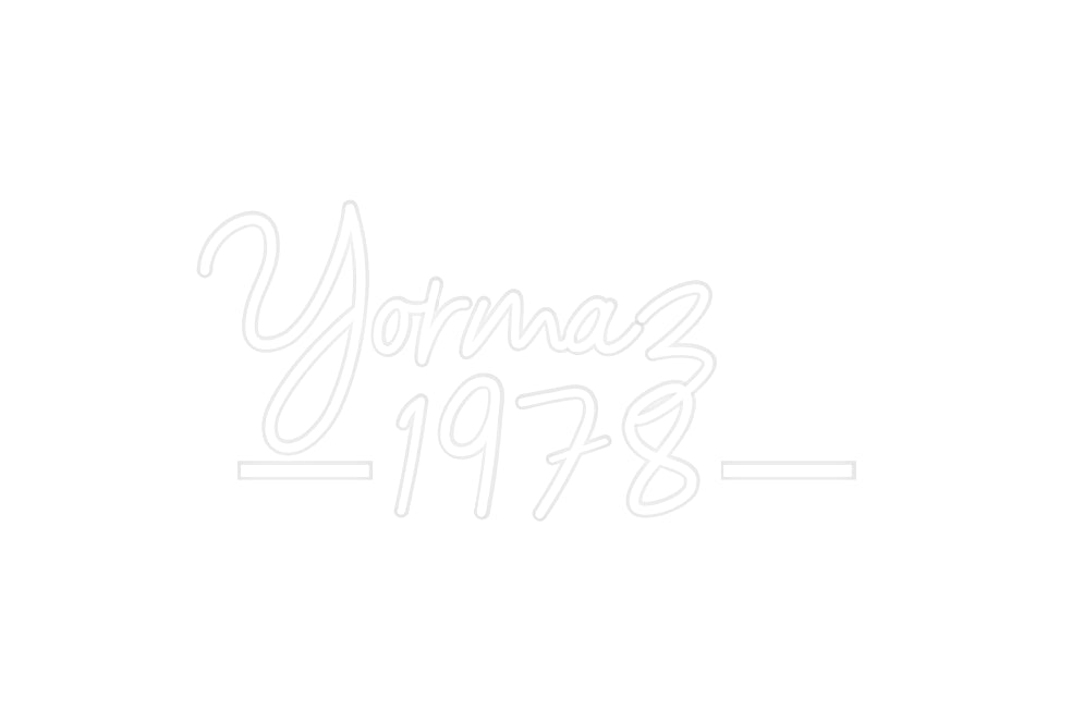 Özel Tasarım : Yormaz
—1978— - Neonbir