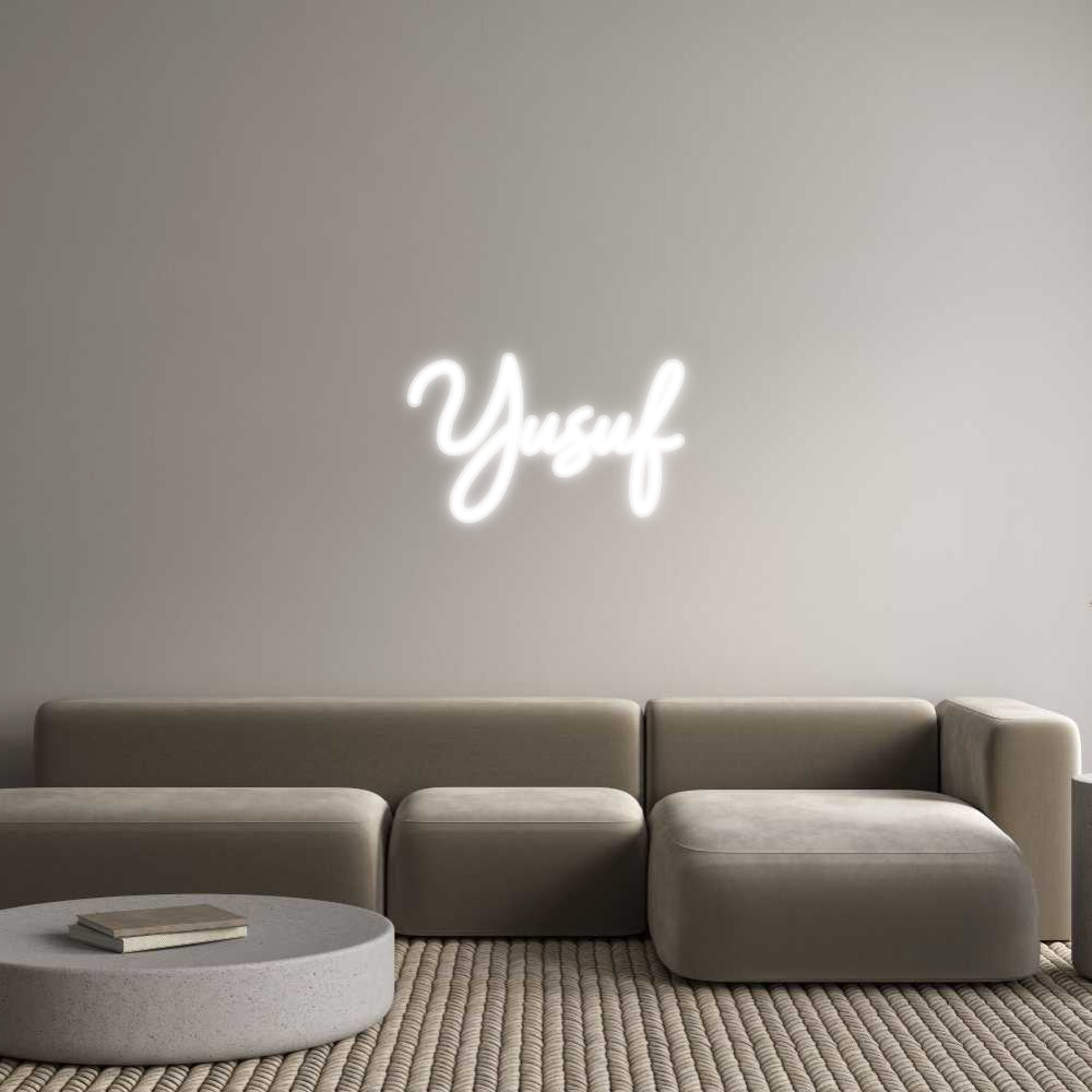 Özel Tasarım : Yusuf - Neonbir