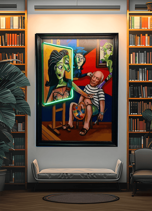 Pablo Picasso Canvas Art Tablo - Neonbir