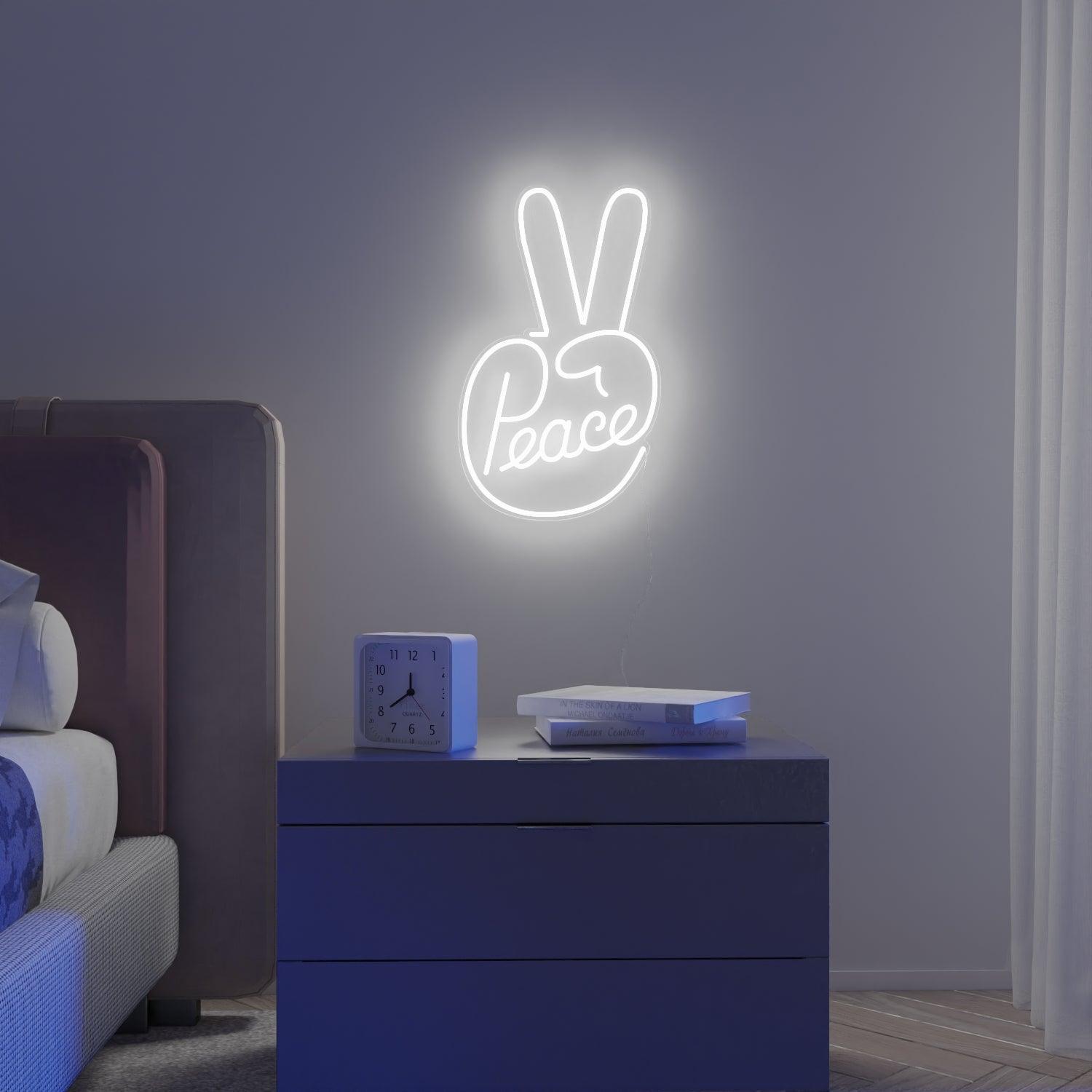 Peace by Ceizer, Neon Tabela - Neonbir