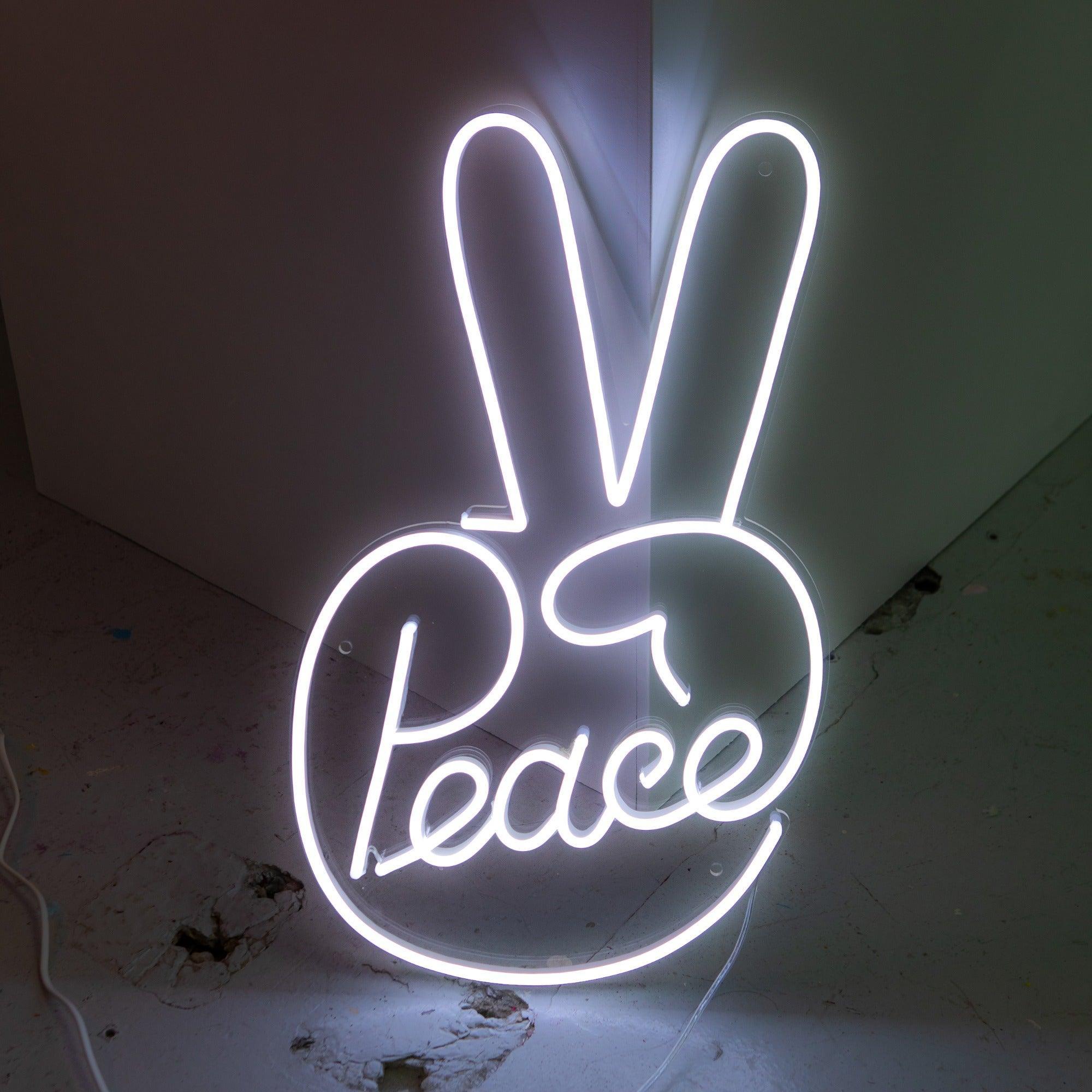 Peace by Ceizer, Neon Tabela - Neonbir