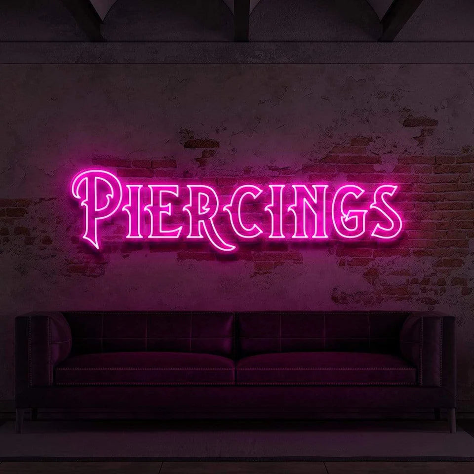 Piercings Neon Dekor