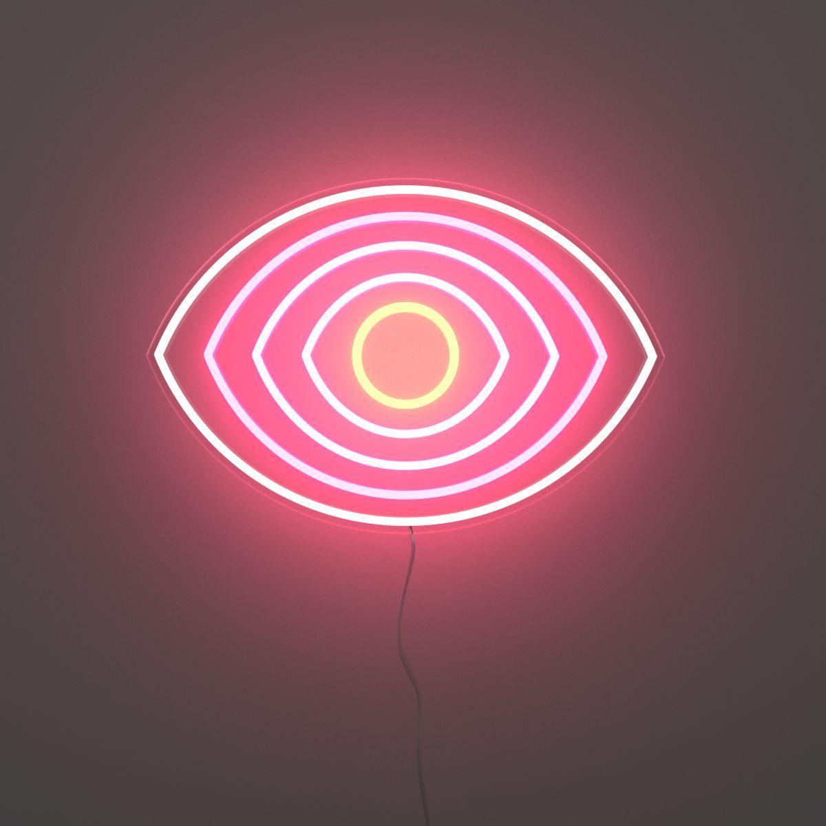 Pink I'm watching you (EYE) - Neon Tabela - Neonbir