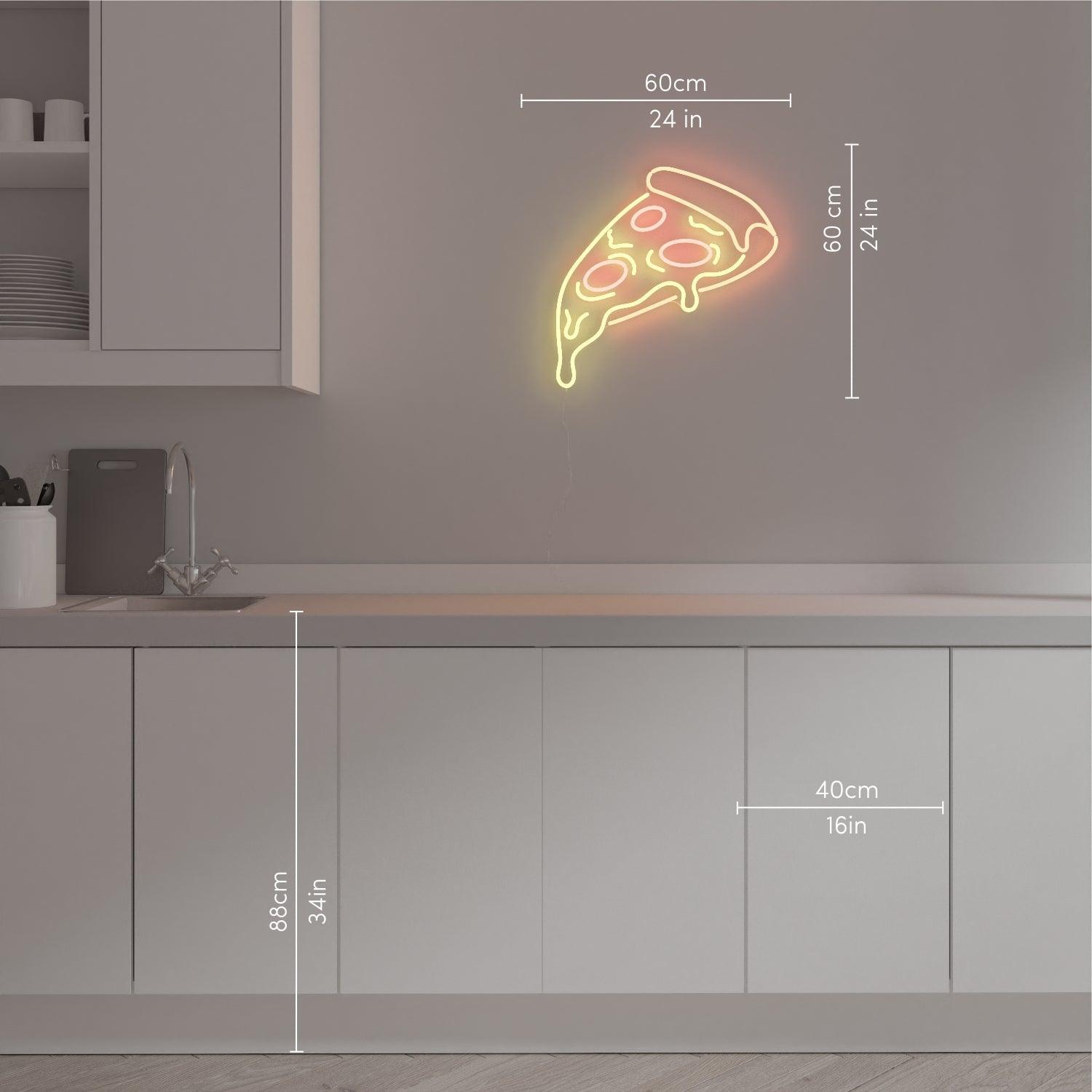 Pizza - Neon Tabela - Neonbir