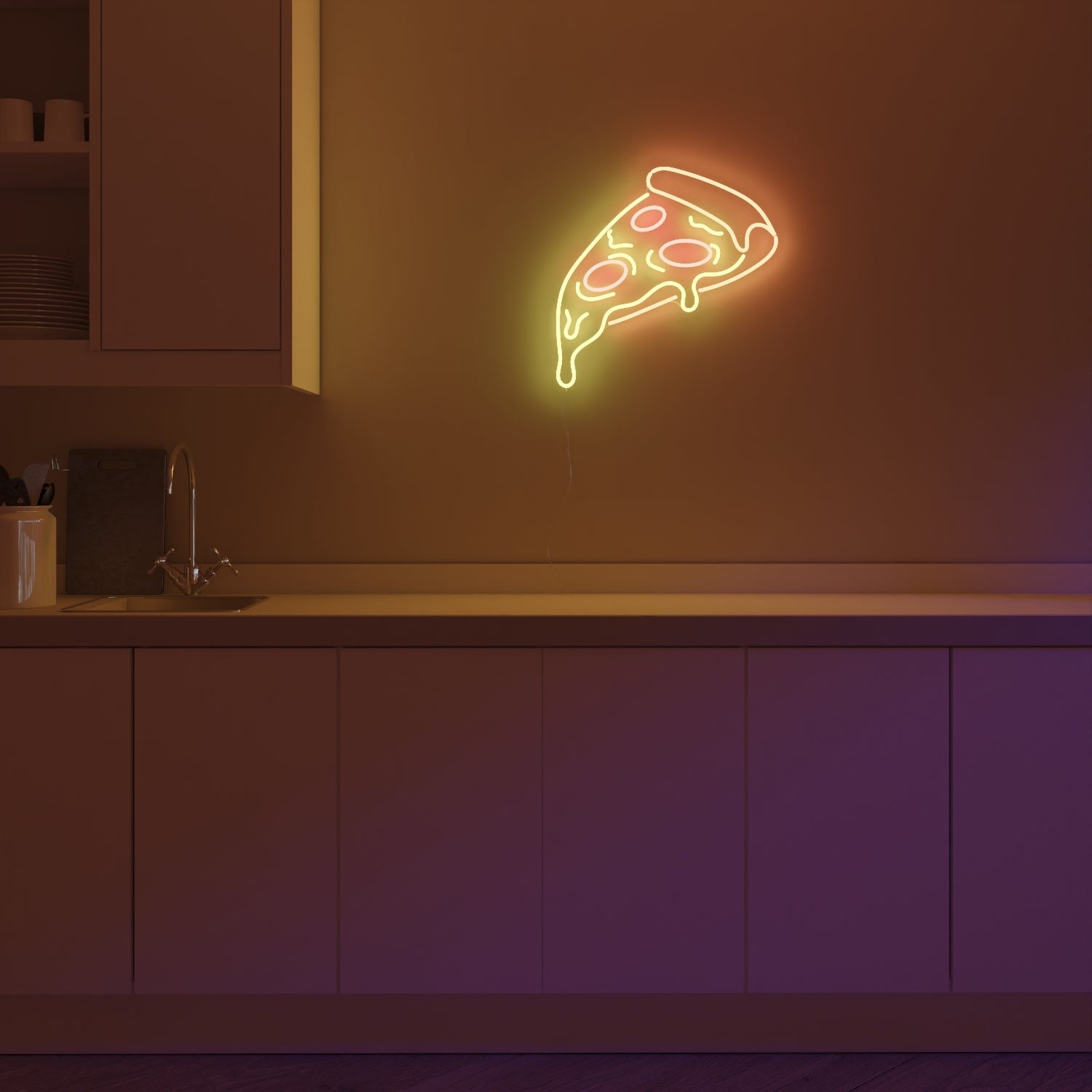 Pizza - Neon Tabela - Neonbir