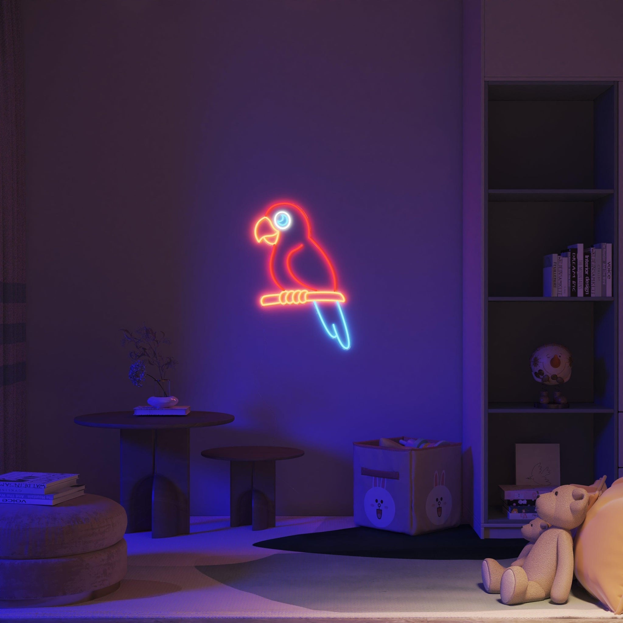 Polly Parrot - Neon Tabela - Neonbir