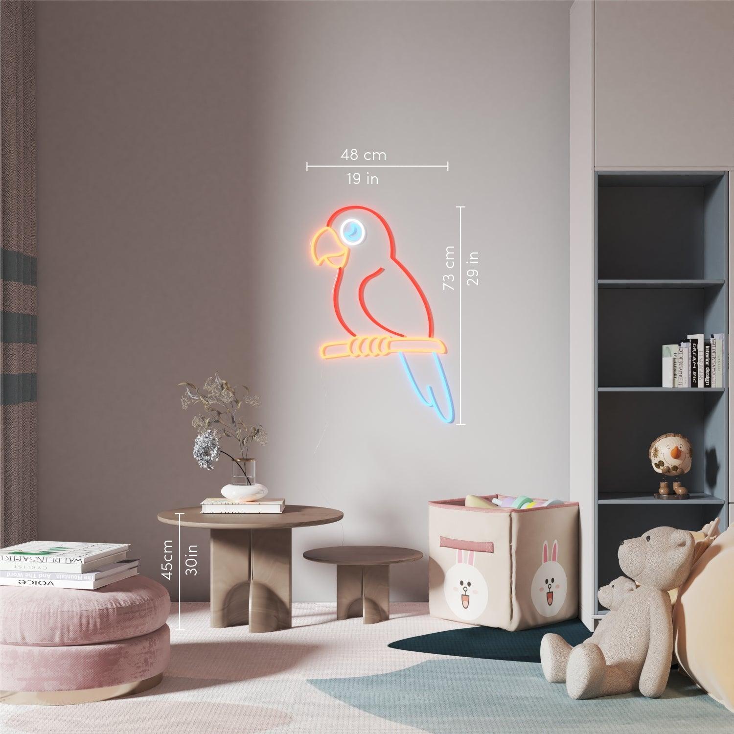 Polly Parrot - Neon Tabela - Neonbir