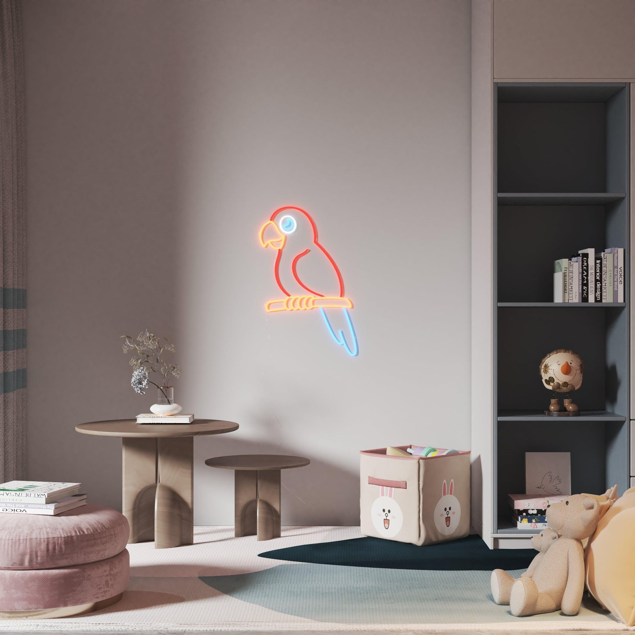 Polly Parrot - Neon Tabela - Neonbir