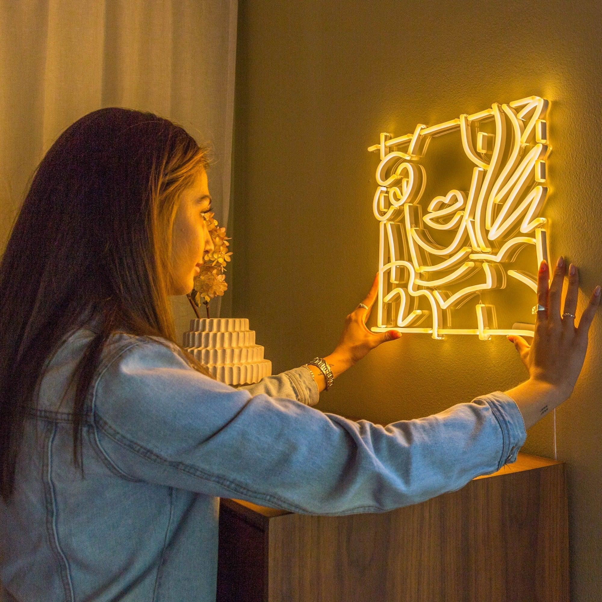 Portrait of a Lady by Tom Wesselmann, Neon Tabela - Neonbir