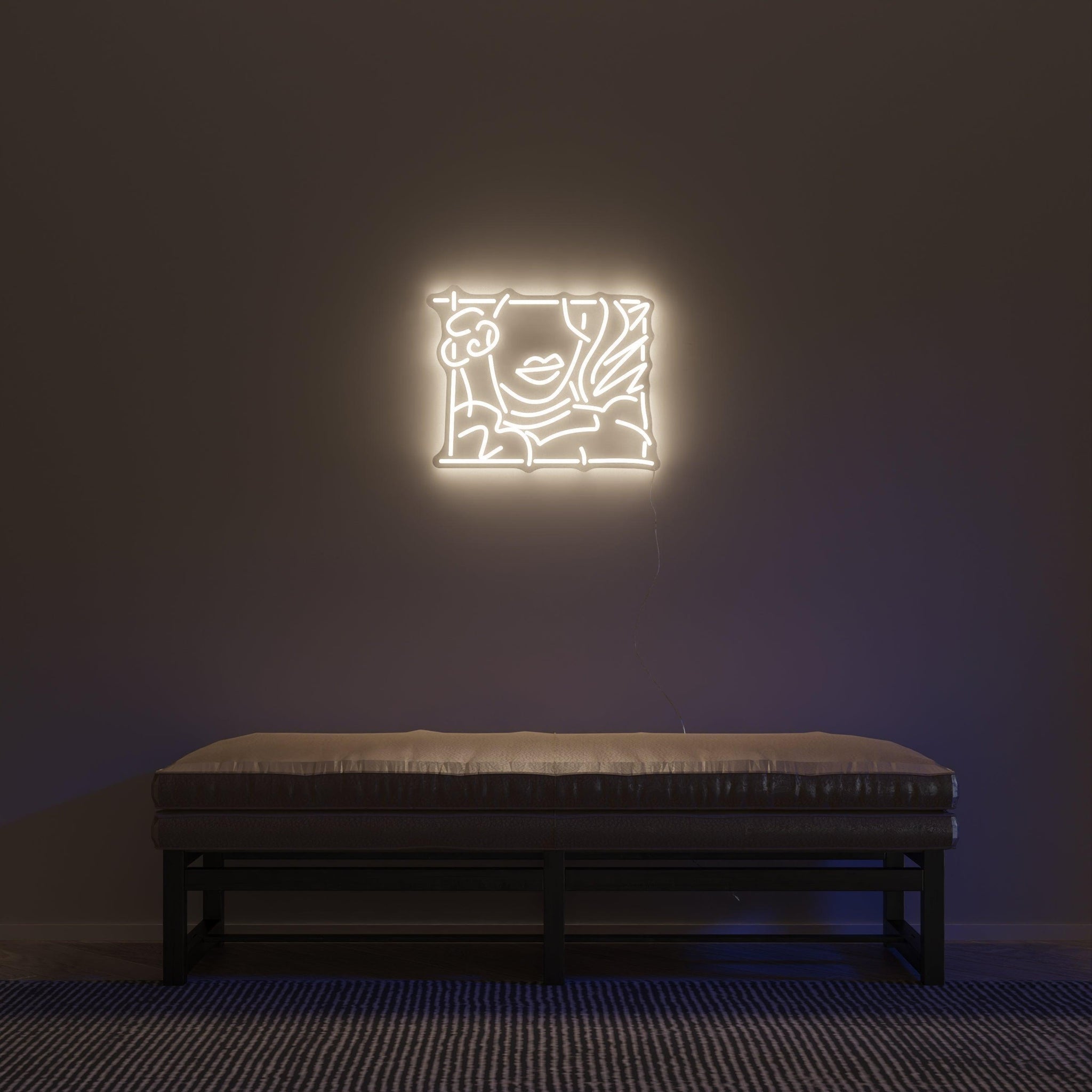 Portrait of a Lady by Tom Wesselmann, Neon Tabela - Neonbir