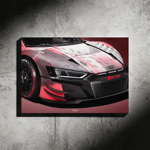 Audi R8 GT3 Araba Poster (Neon)