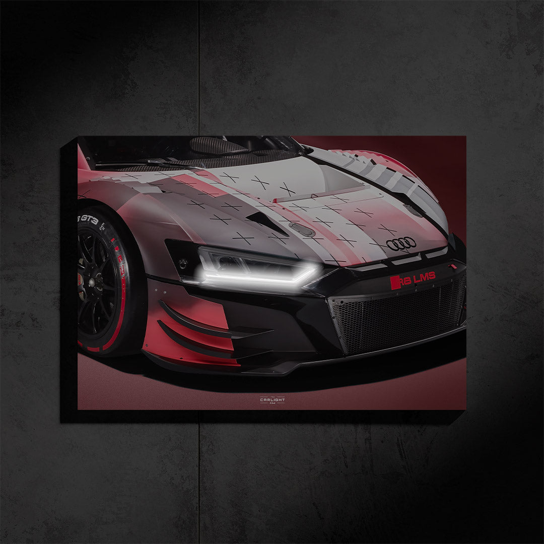 Audi R8 GT3 Araba Poster (Neon)