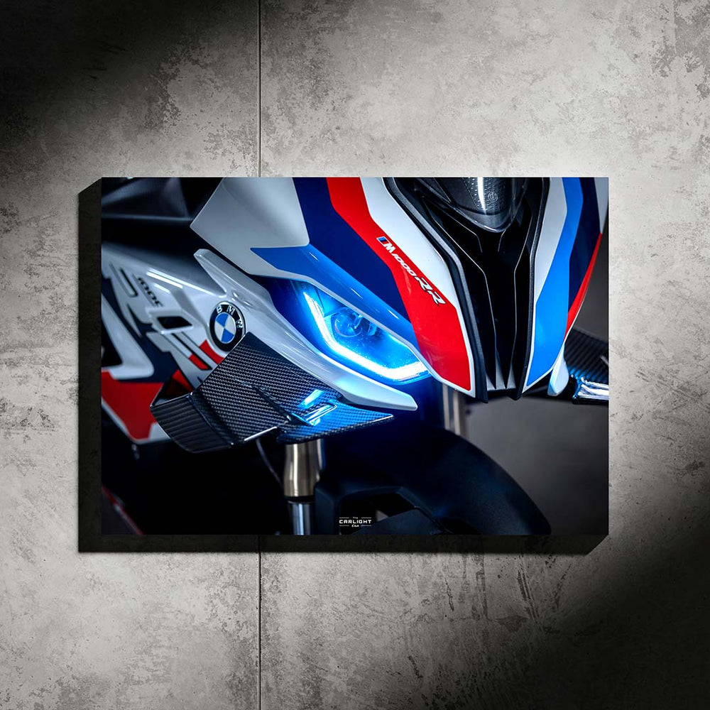 BMW M1000RR Araba Poster (Neon)