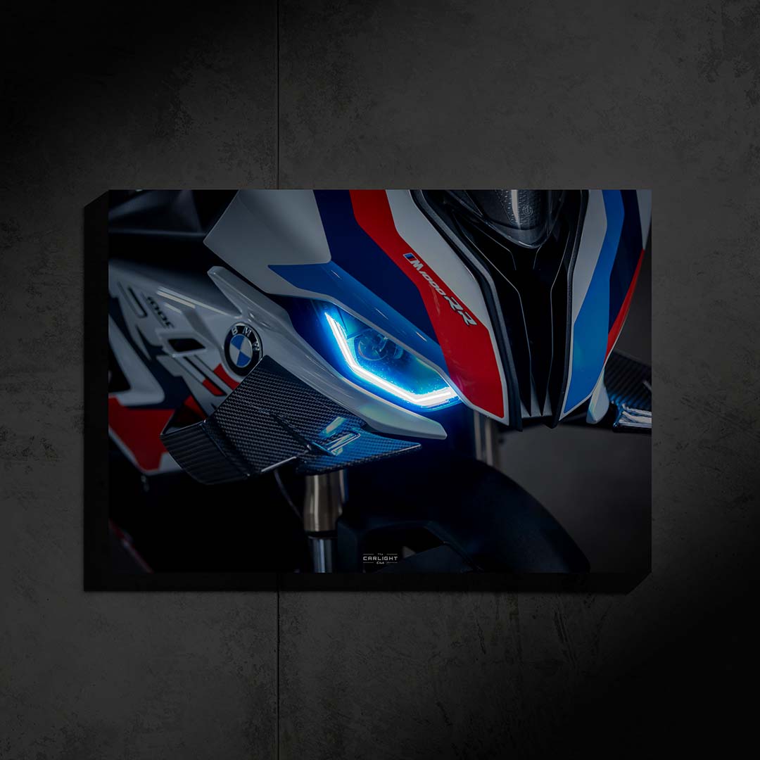BMW M1000RR Araba Poster (Neon)