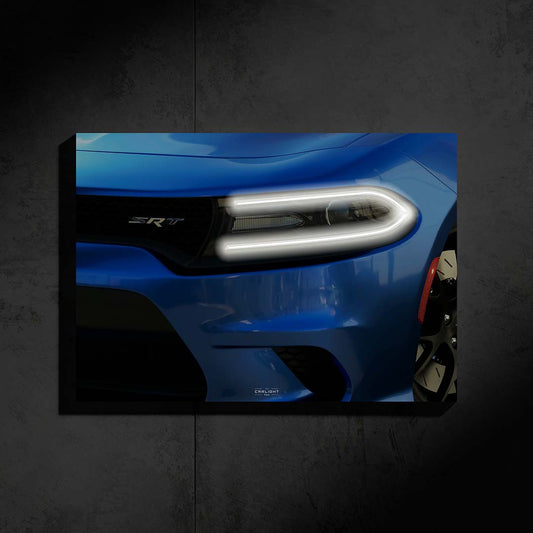Dodge Charger SRT Araba Poster (Neon)