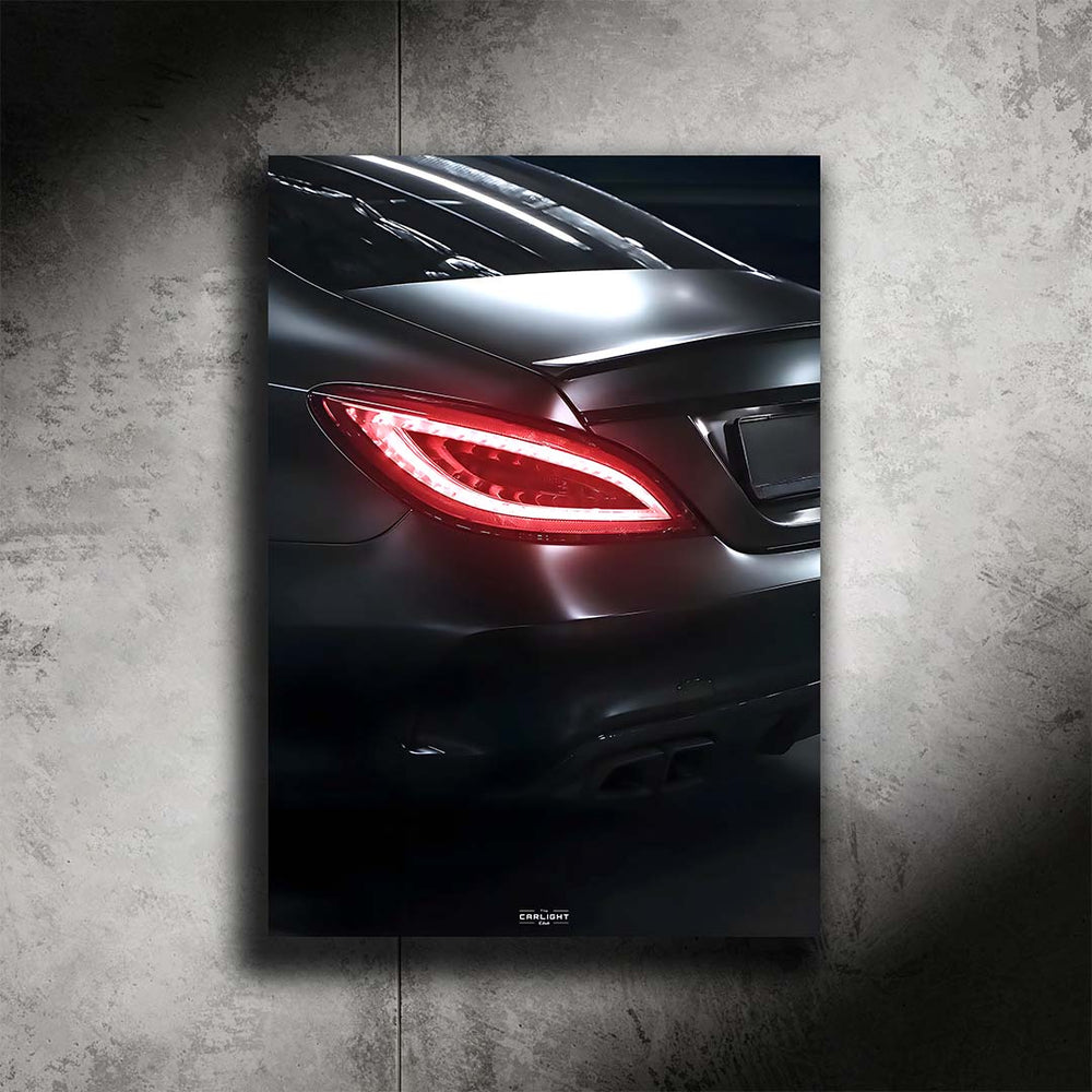 Mercedes CLS AMG 63 Araba Poster (Neon)