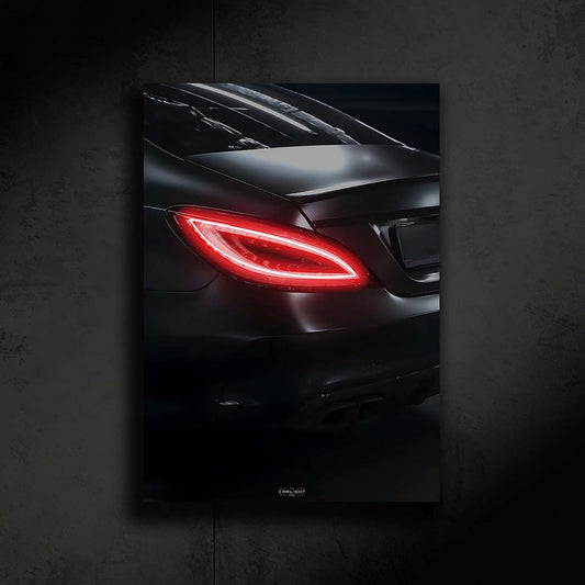 Mercedes CLS AMG 63 Araba Poster (Neon)