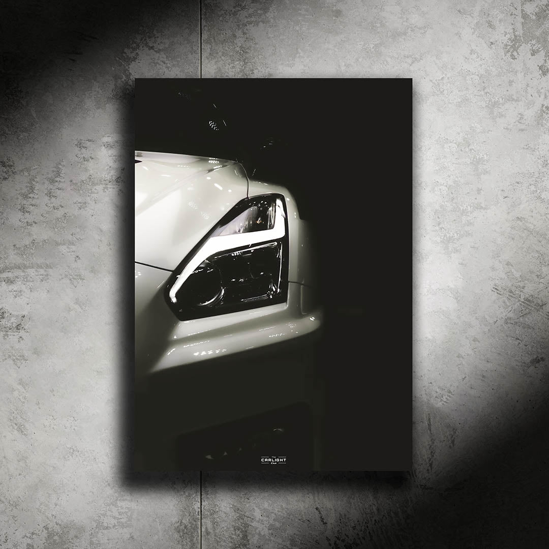 Nissan GTR Nismo R35 Araba Poster (Neon)