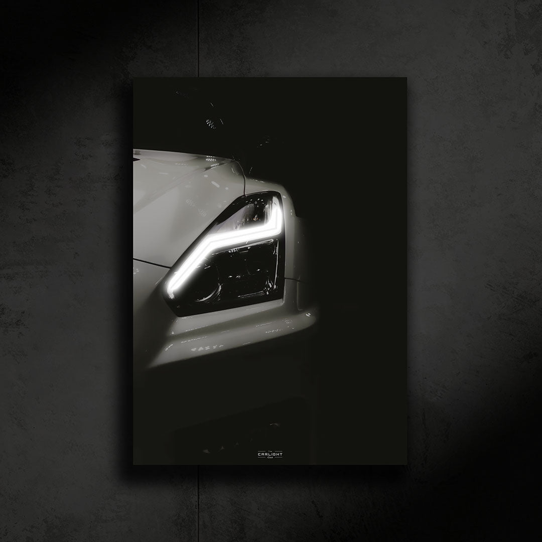 Nissan GTR Nismo R35 Araba Poster (Neon)