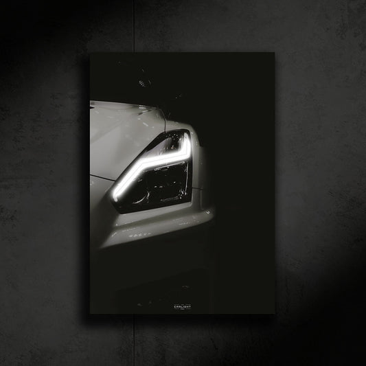 Nissan GTR Nismo R35 Araba Poster (Neon)