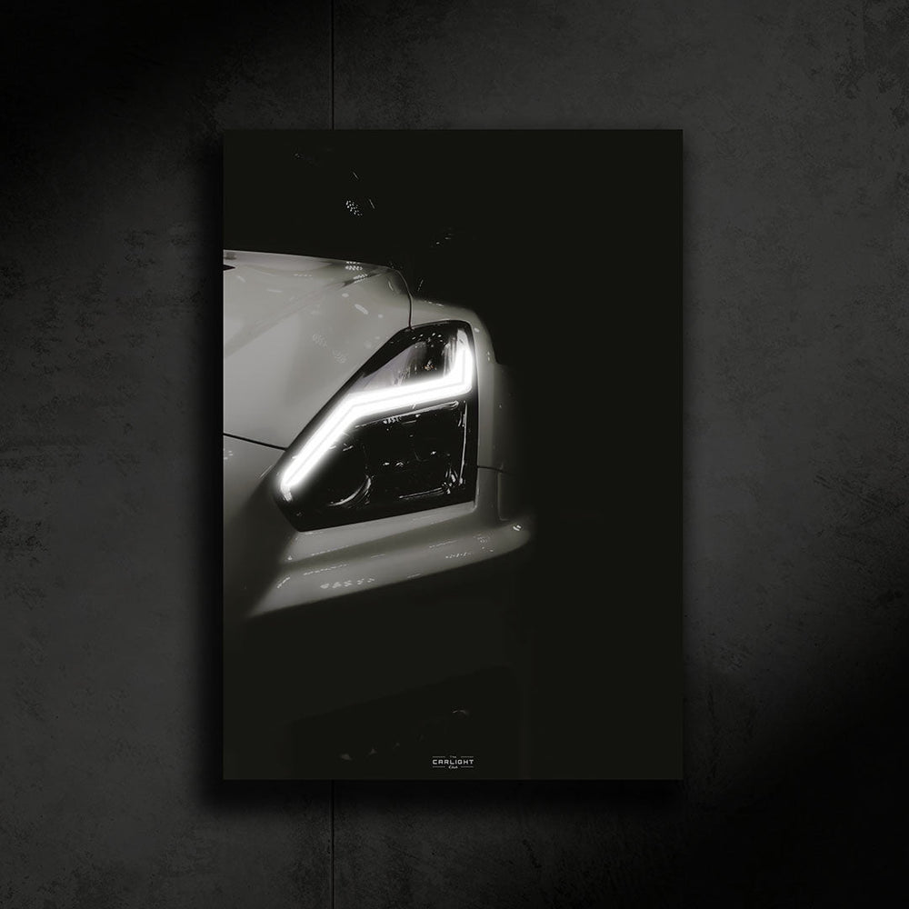 Nissan GTR Nismo R35 Araba Poster (Neon)