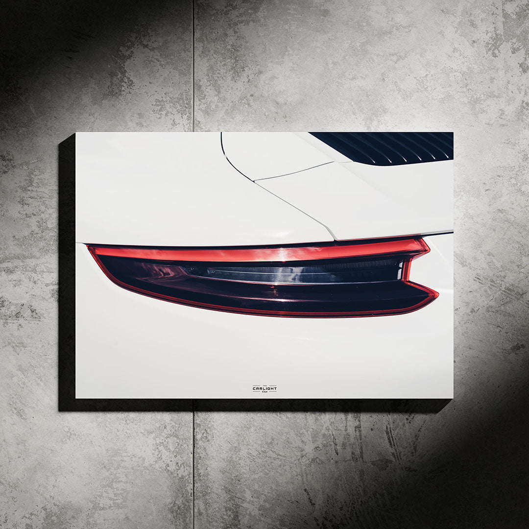 Porsche 911 Araba Poster (Neon)