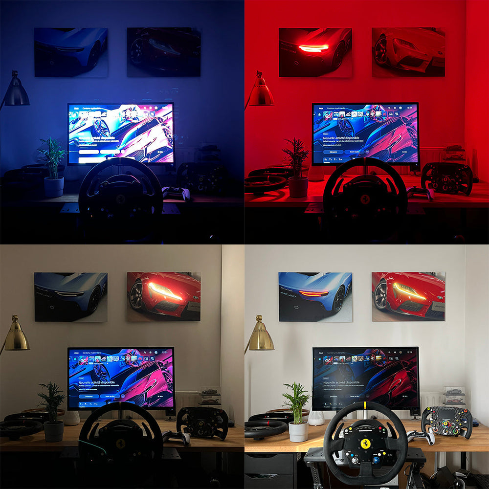 Shelby Mustang GT500 Araba Poster (Neon)