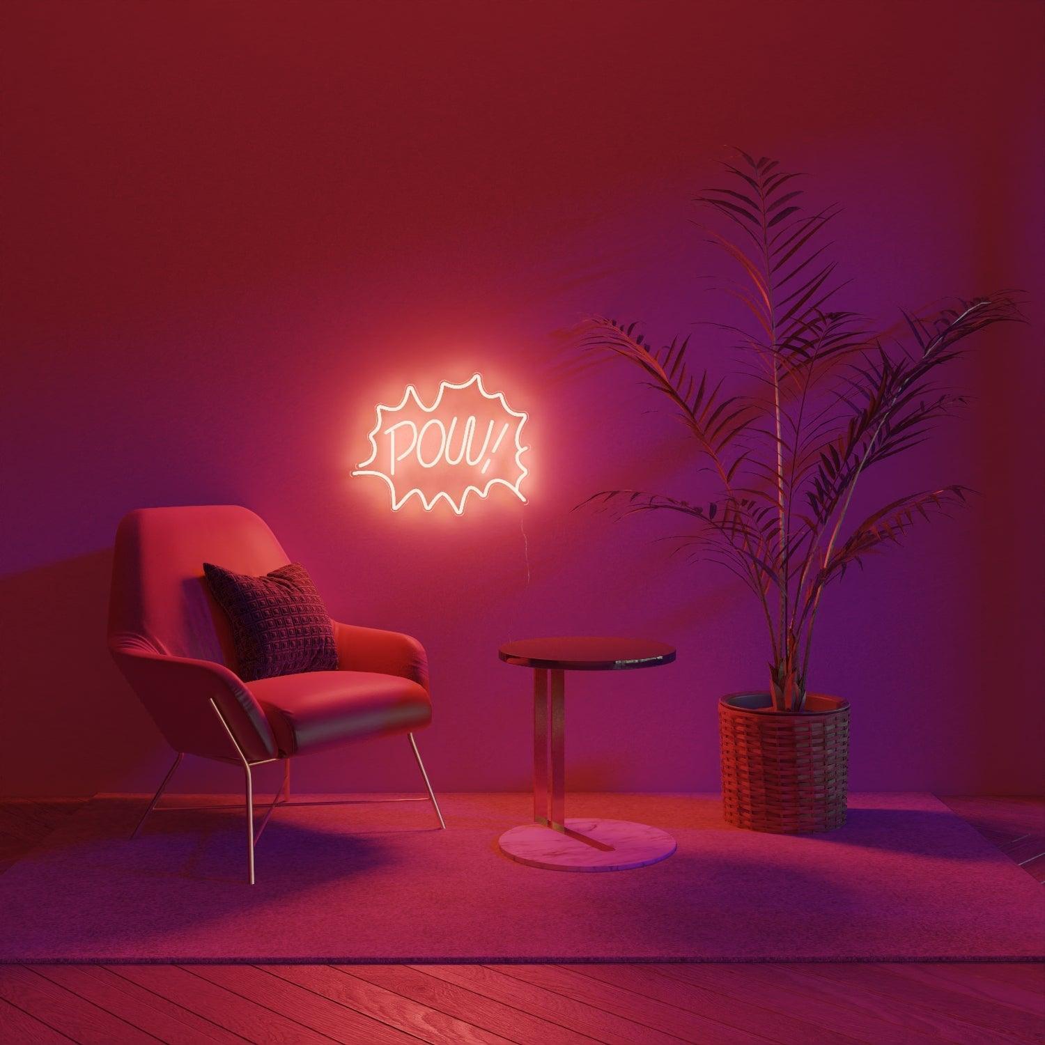 POW - Neon Tabela - Neonbir