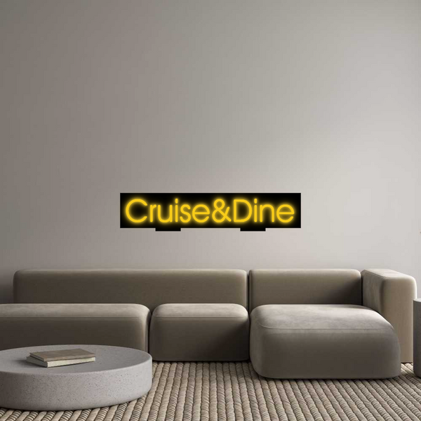 Özel Tasarım : Cruise&Dine