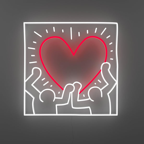 Radiant Heart, YP x Keith Haring, Neon Tabela