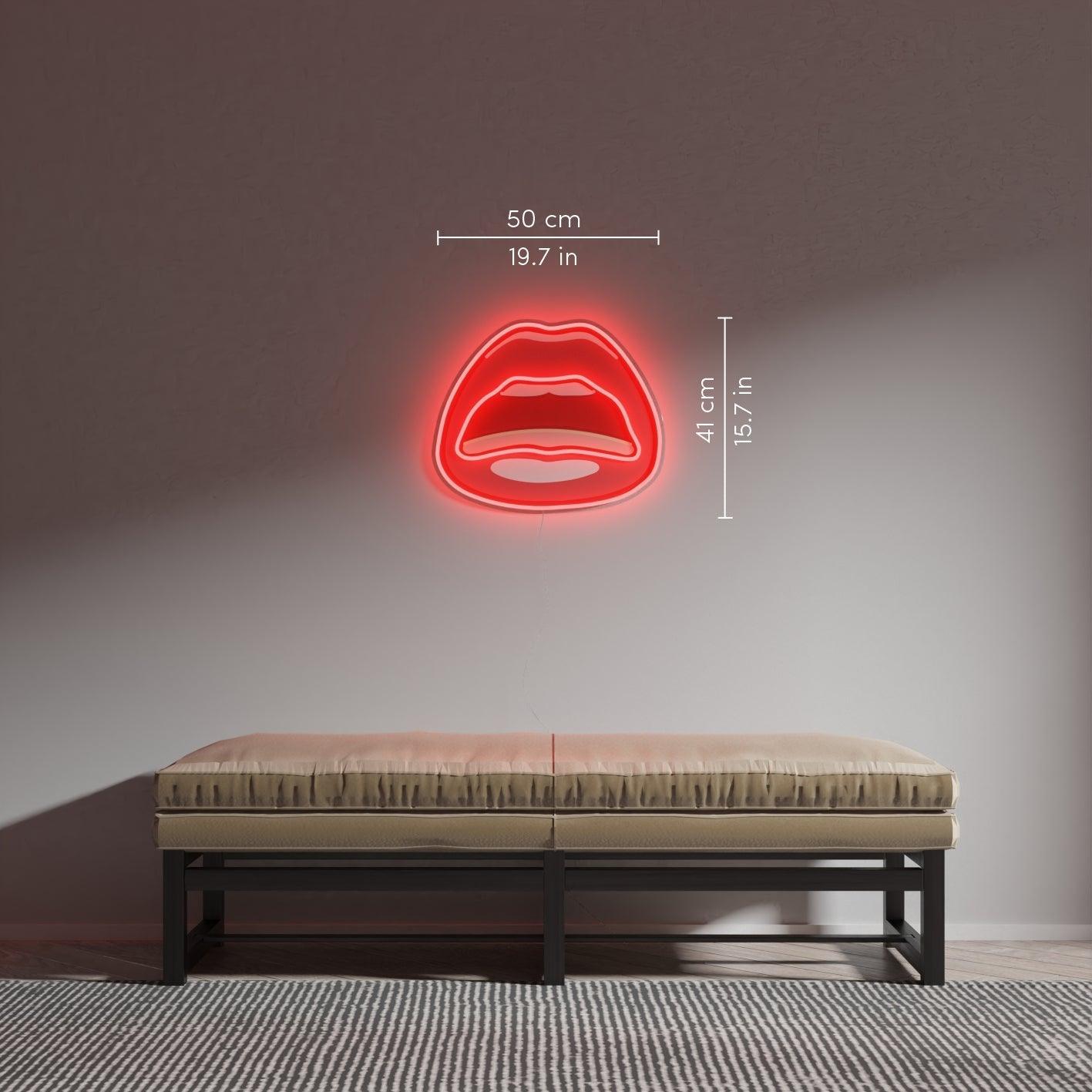 Red Lips by Tom Wesselmann, Neon Tabela - Neonbir