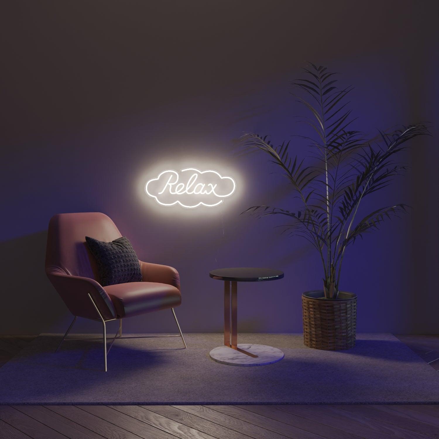 Relax by Ceizer, Neon Tabela - Neonbir