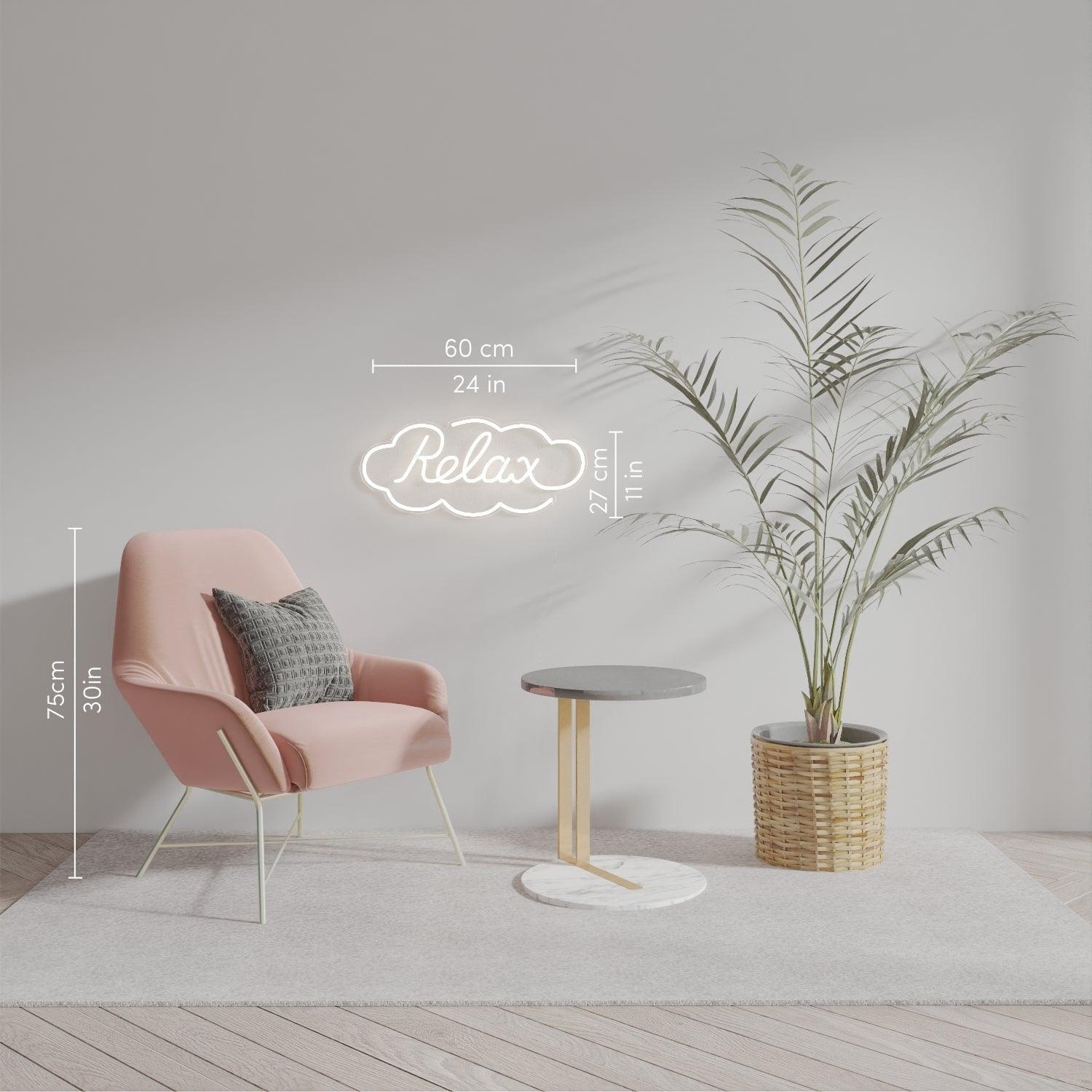 Relax by Ceizer, Neon Tabela - Neonbir