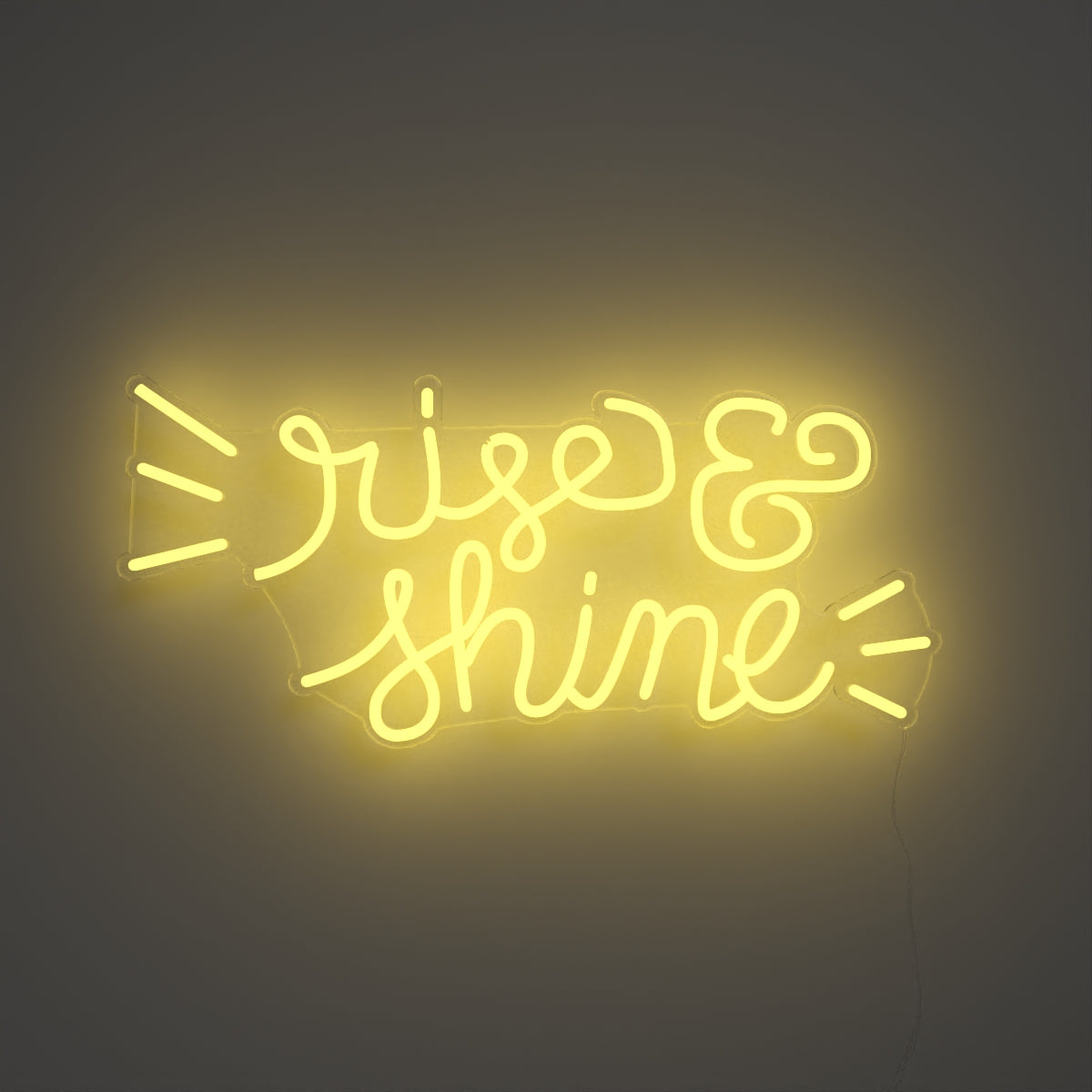 Rise & Shine - Neon Tabela - Neonbir