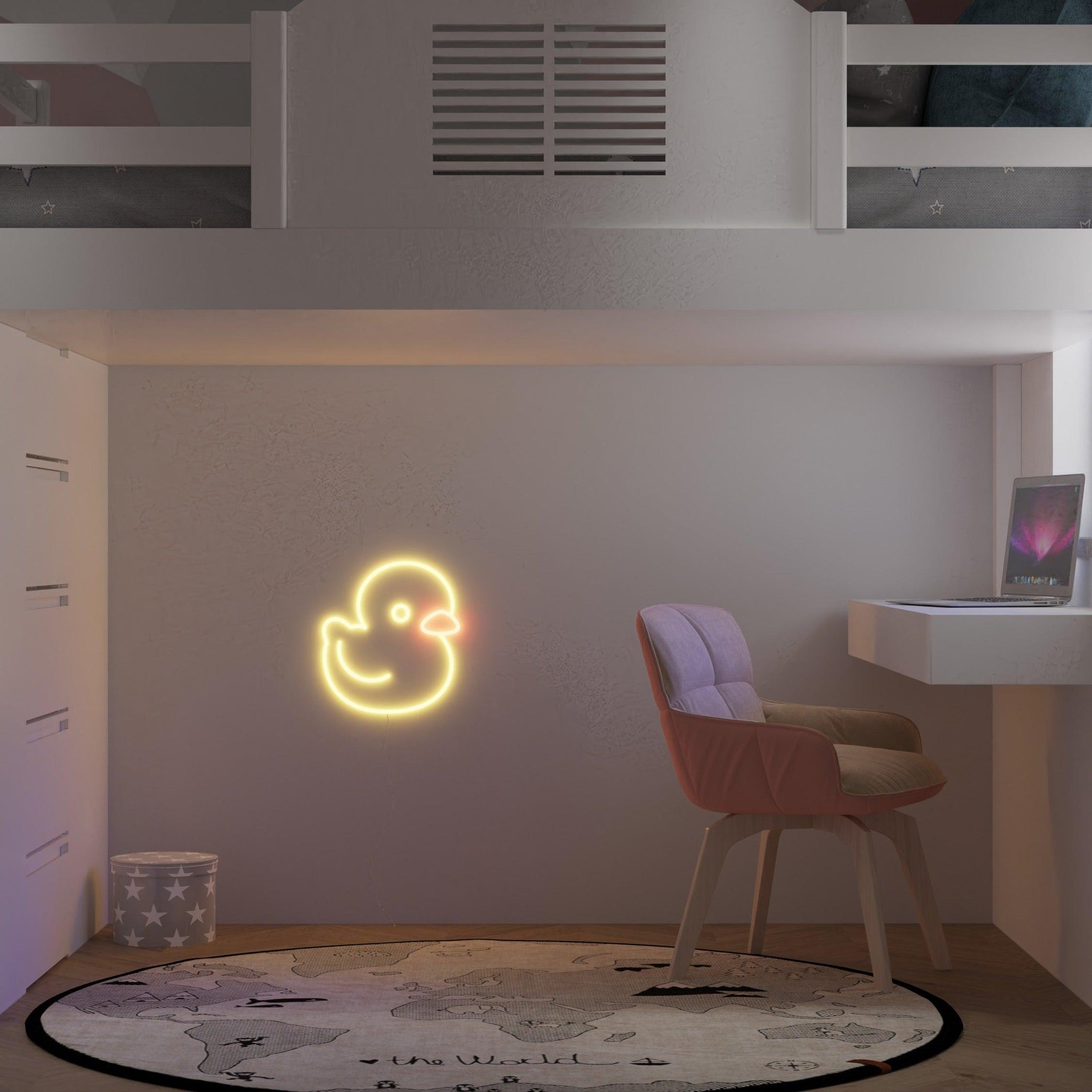 Rubber Ducky - Neon Tabela - Neonbir