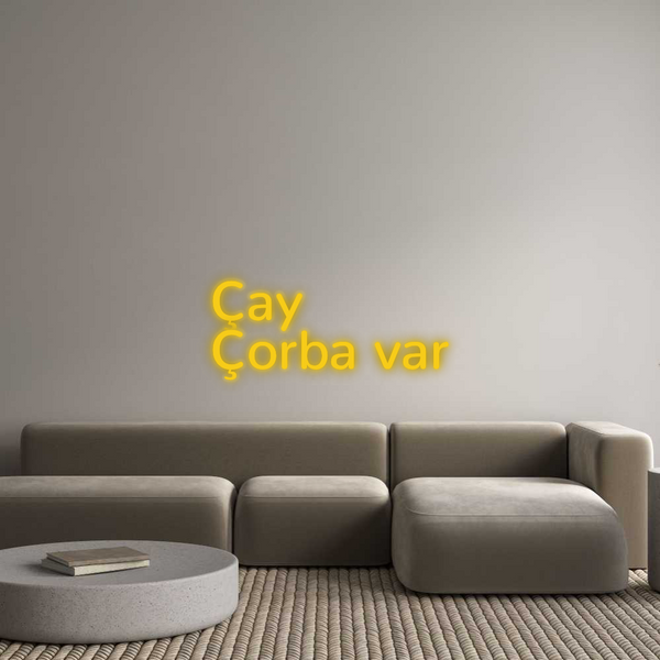 Özel Tasarım : Çay Çorba var