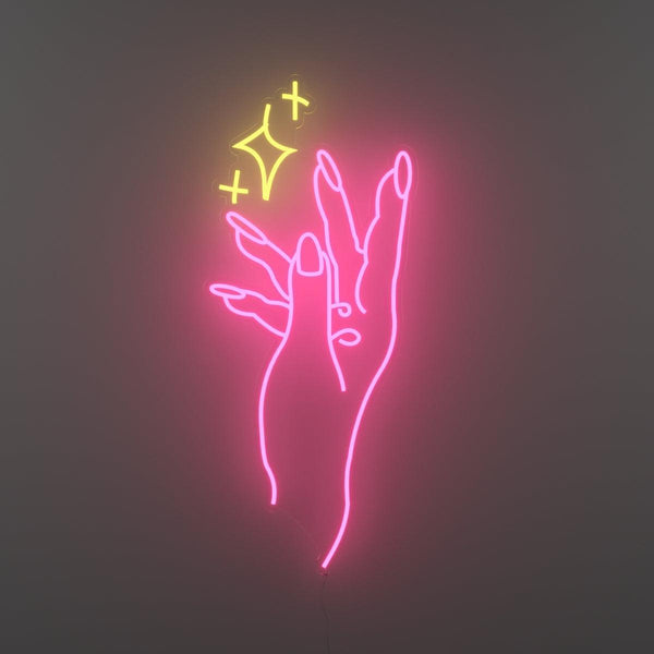 Sass hand by Girl Knew York - Neon Tabela