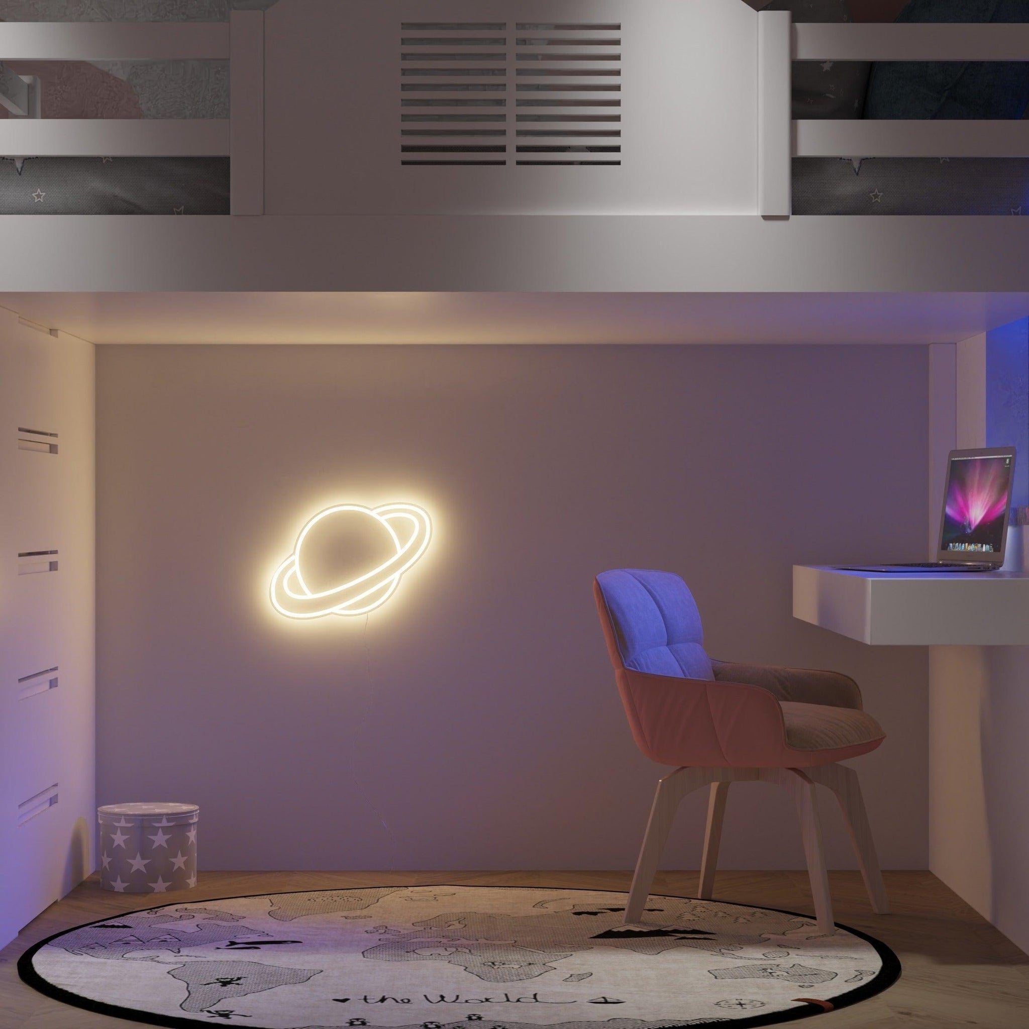 Saturn - Neon Tabela - Neonbir