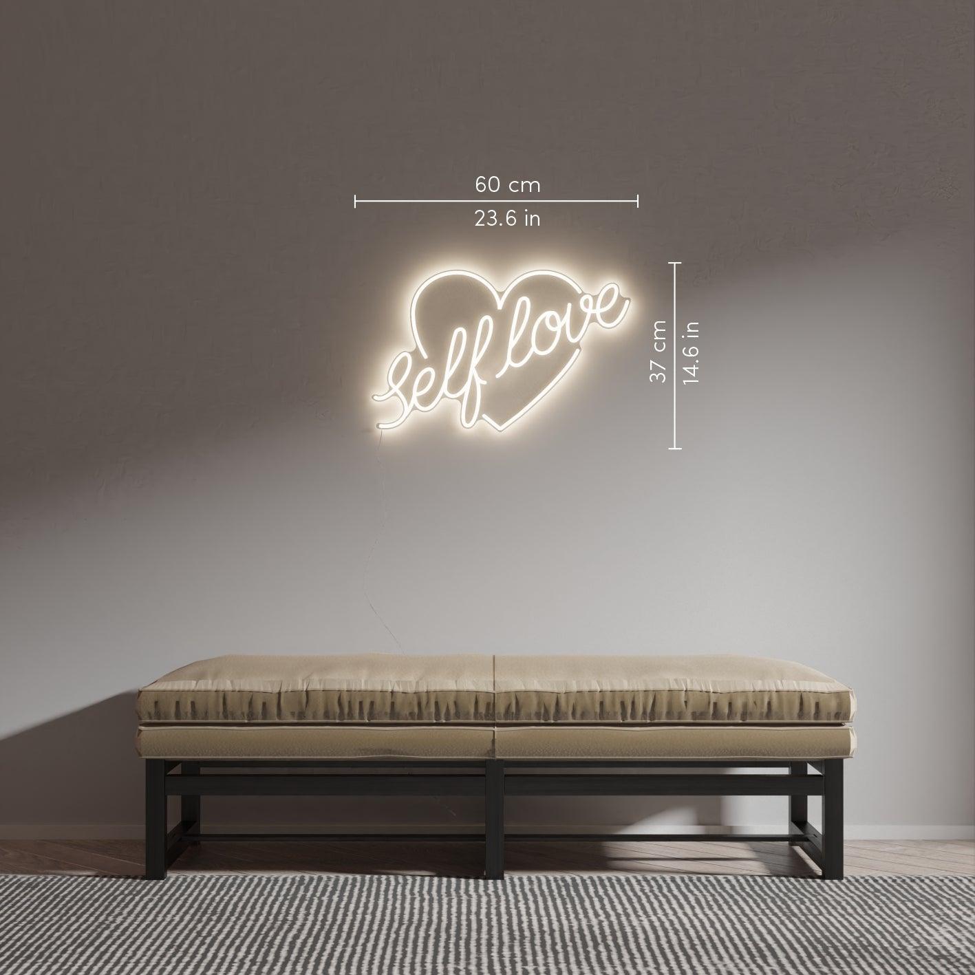 Self-Love by Jean André, Neon Tabela - Neonbir