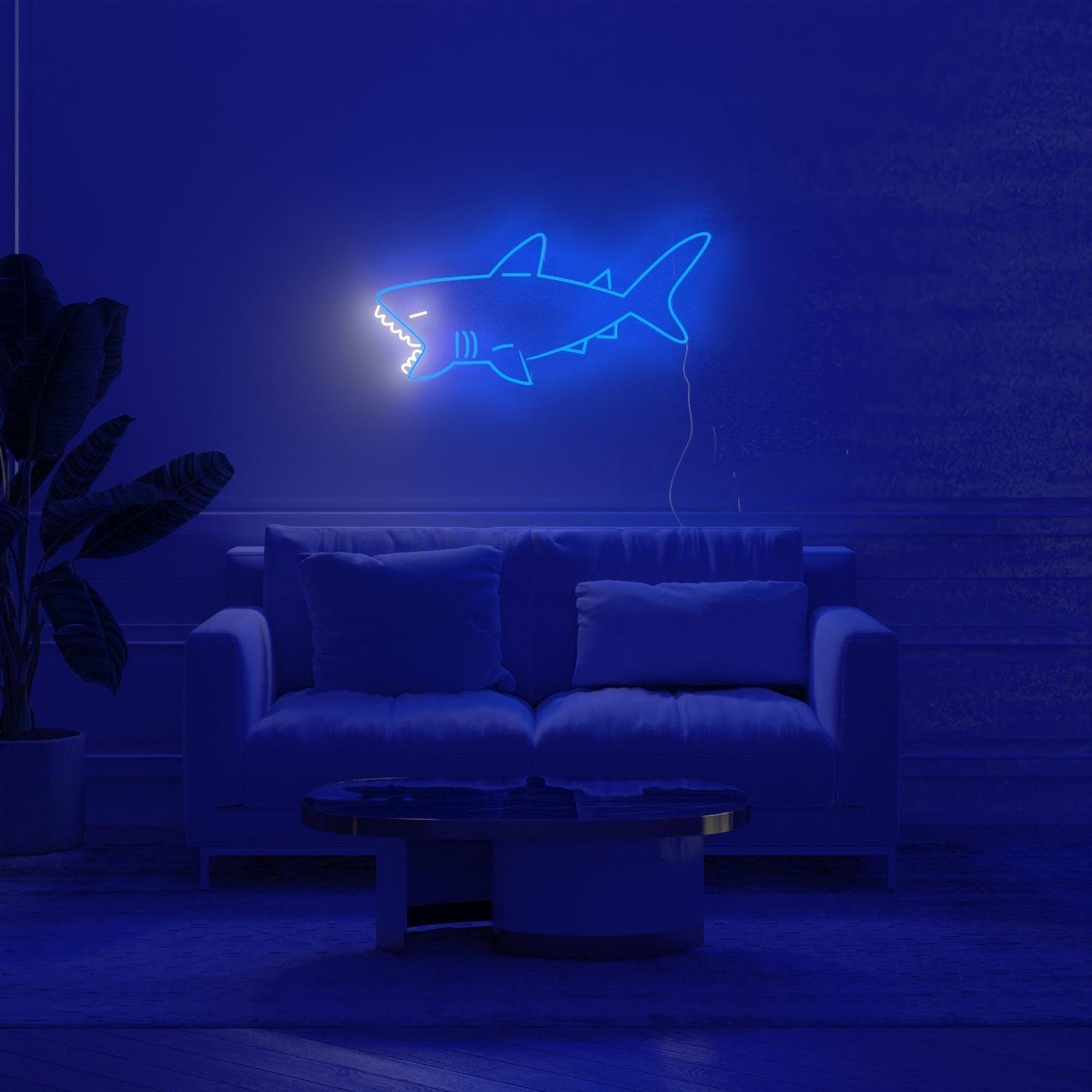 Shark - Neon Tabela - Neonbir