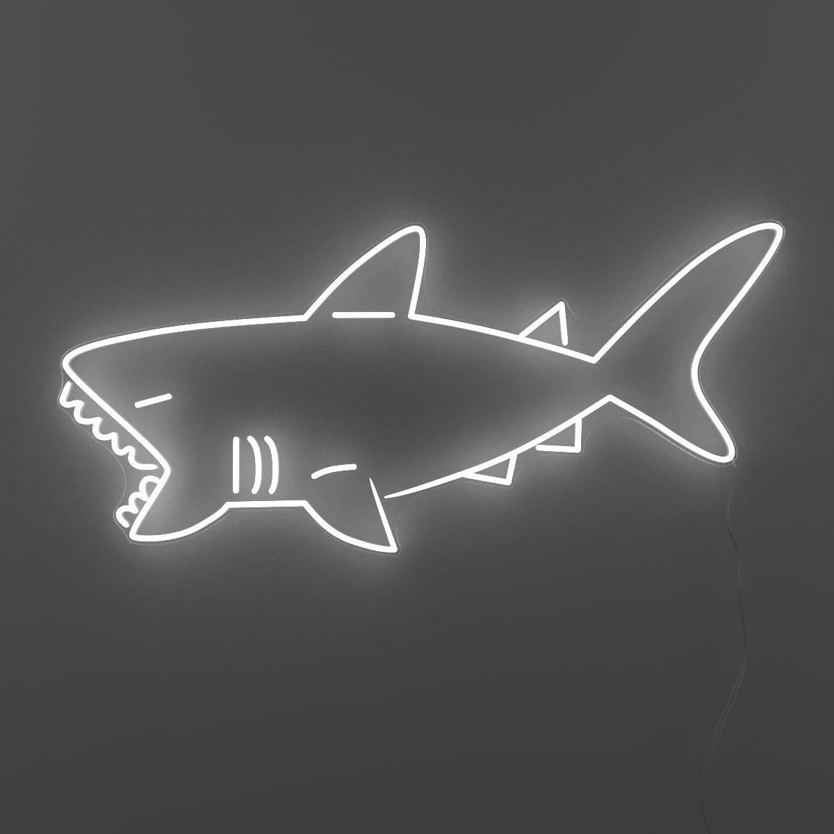Shark - Neon Tabela - Neonbir