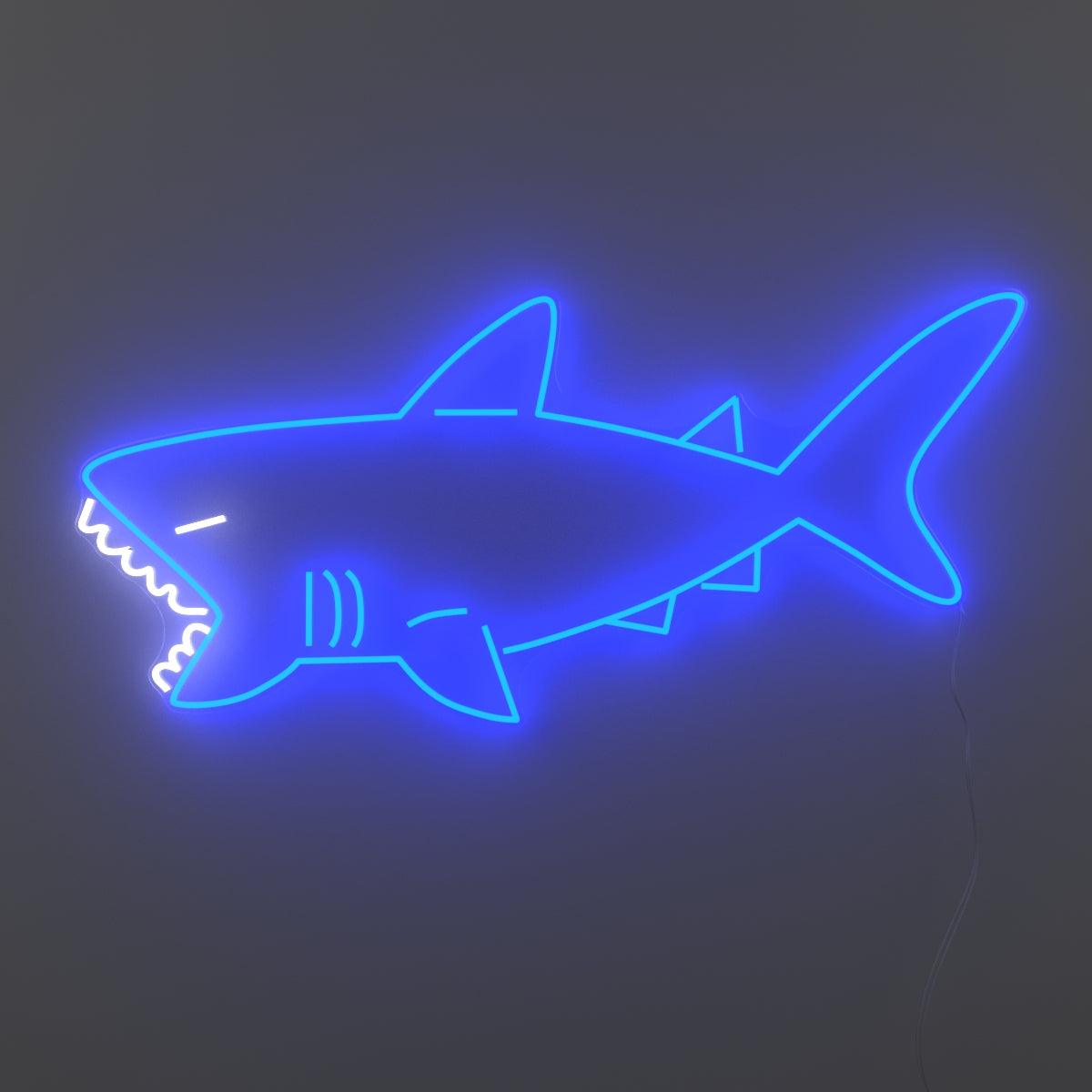 Shark - Neon Tabela - Neonbir
