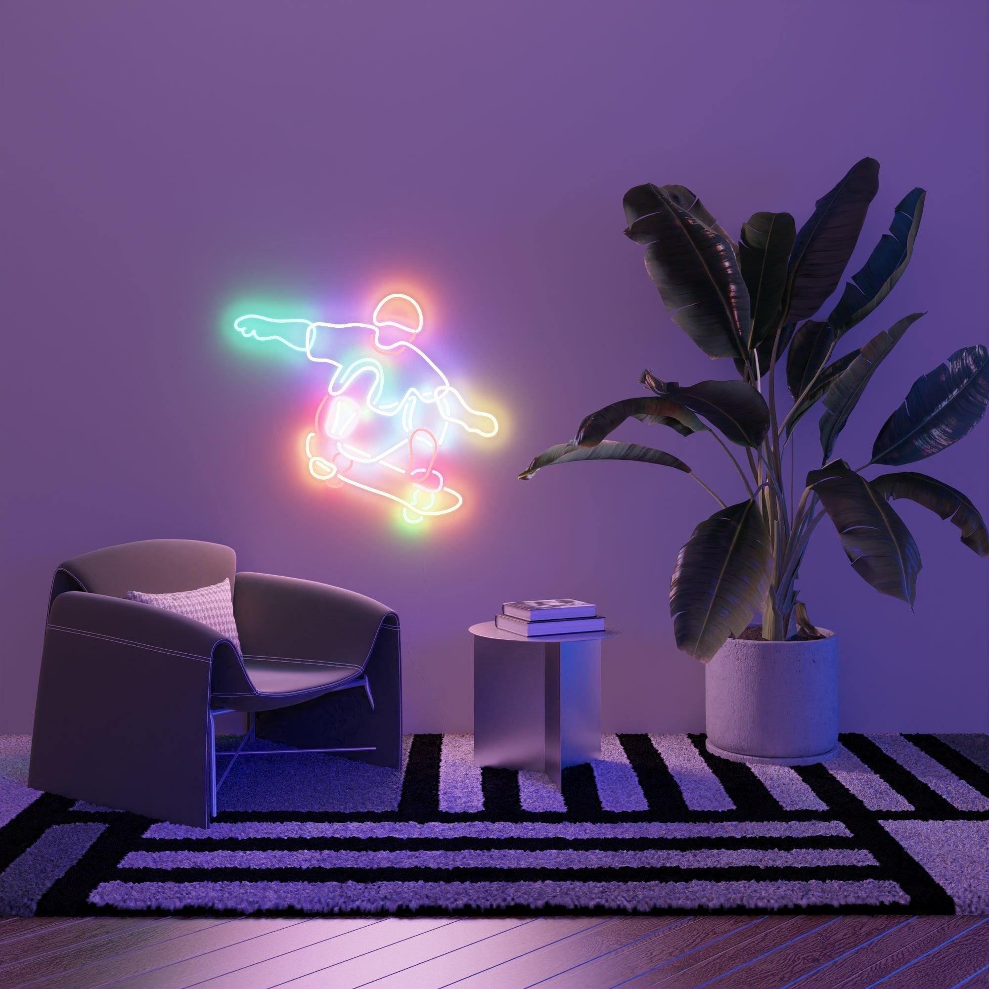 Skater by Yoni Alter, Neon Tabela - Neonbir