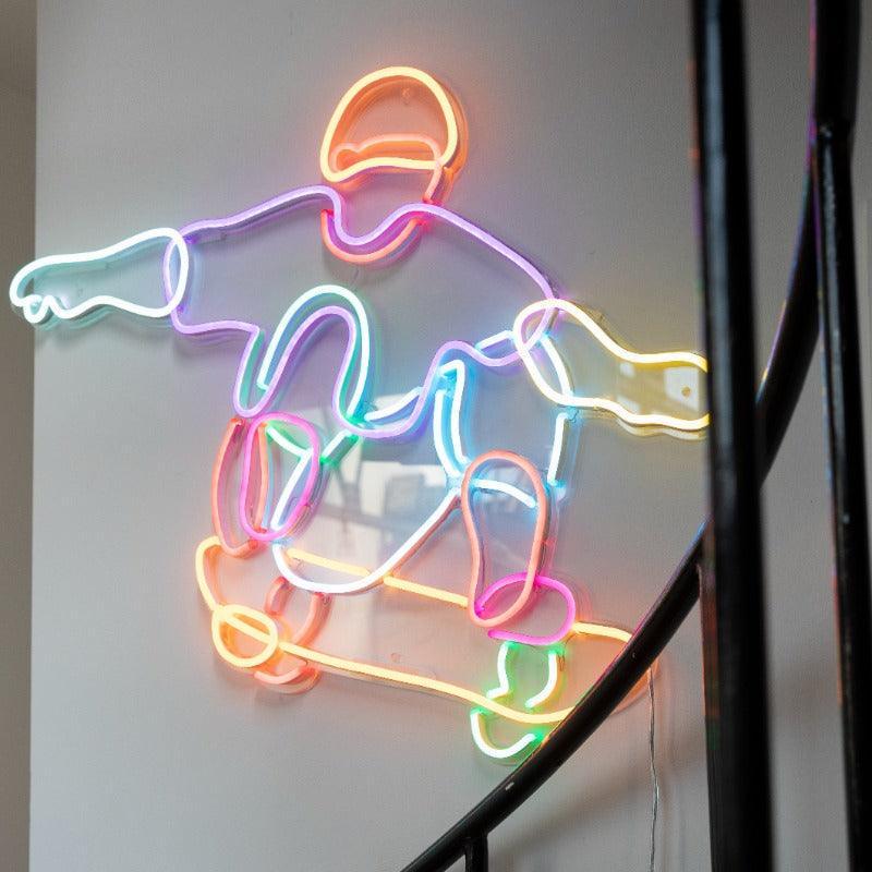 Skater by Yoni Alter, Neon Tabela - Neonbir
