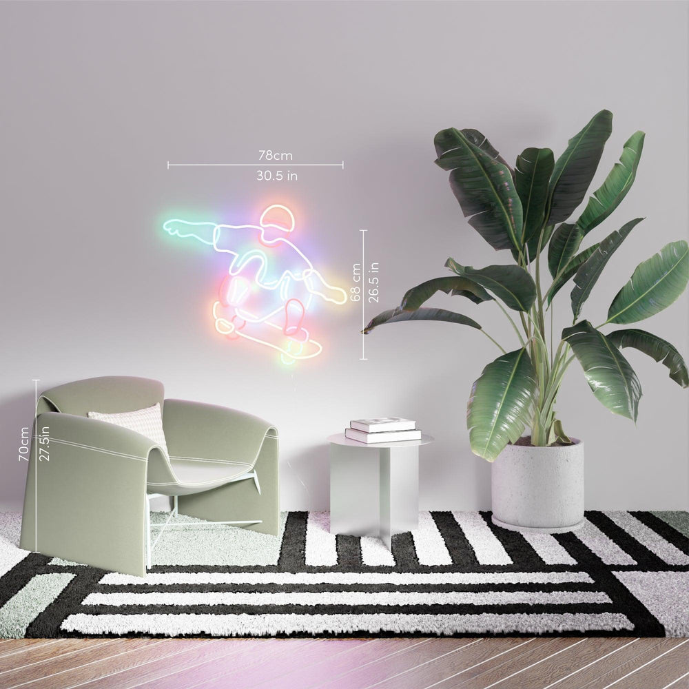 Skater by Yoni Alter, Neon Tabela - Neonbir