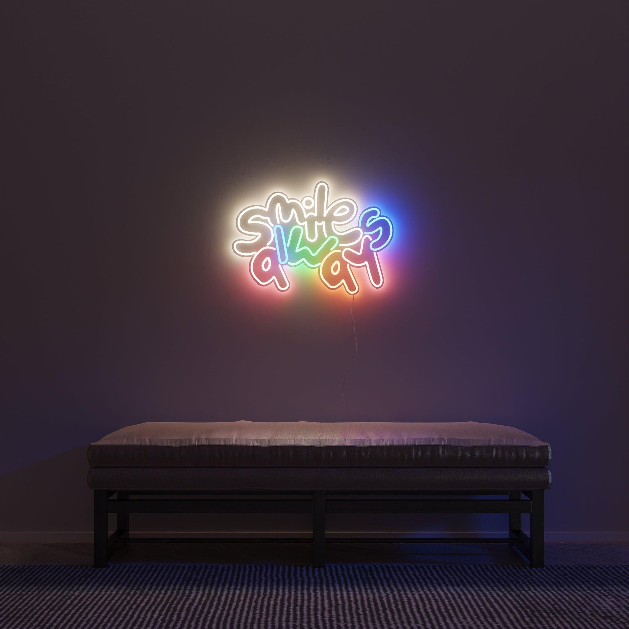 Smile Always by Vic Garcia - Neon Tabela - Neonbir
