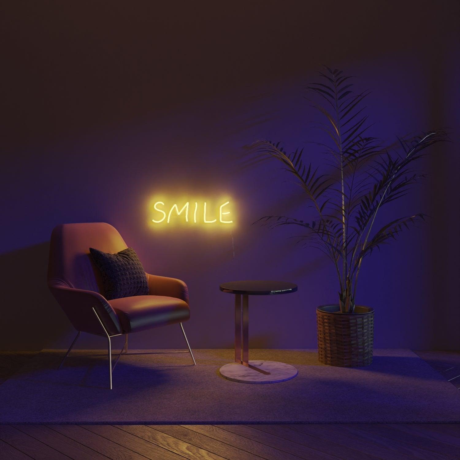 Smile, Neon Tabela - Neonbir