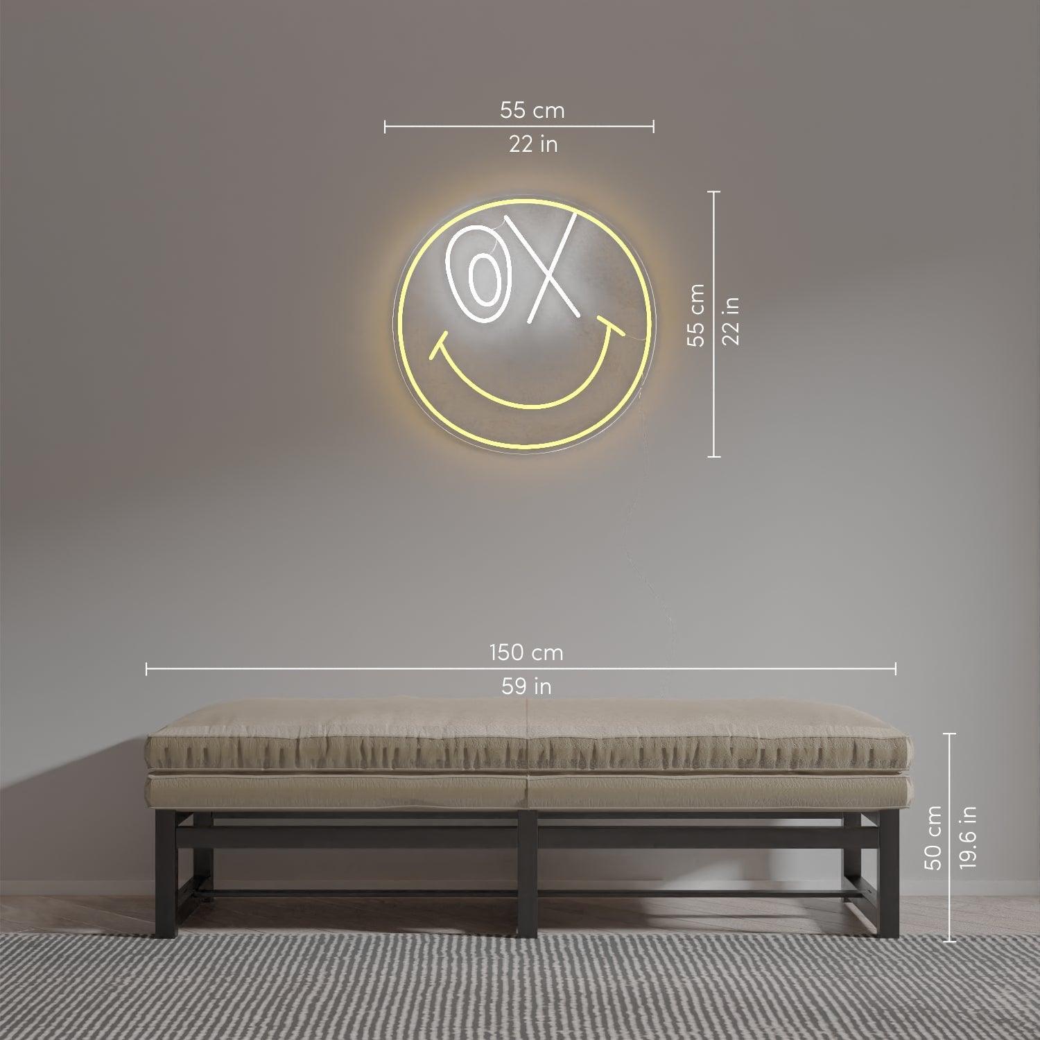 Smiley 50th Anniversary by André Saraiva, Neon Tabela - Neonbir