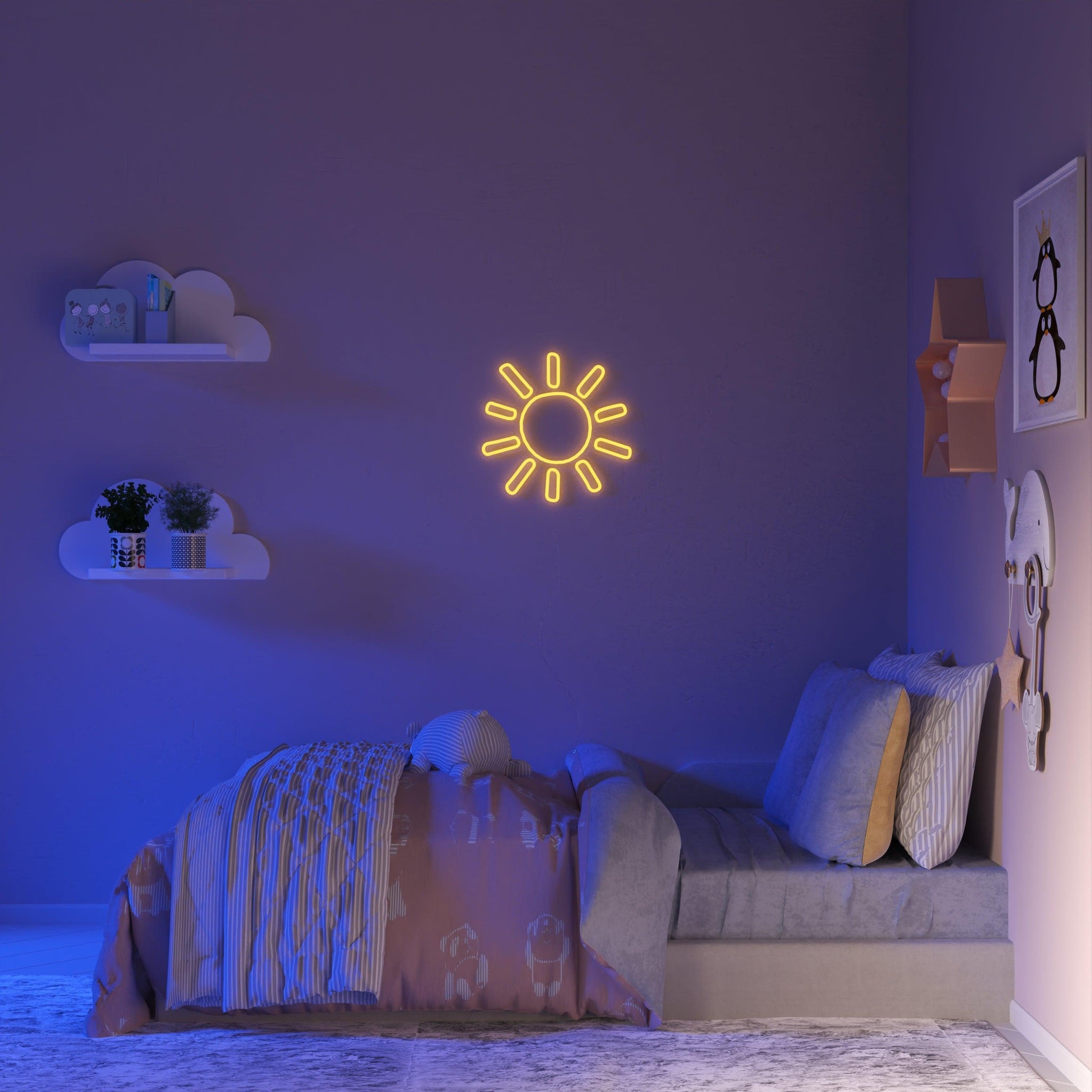 Solar Burst - Neon Tabela - Neonbir