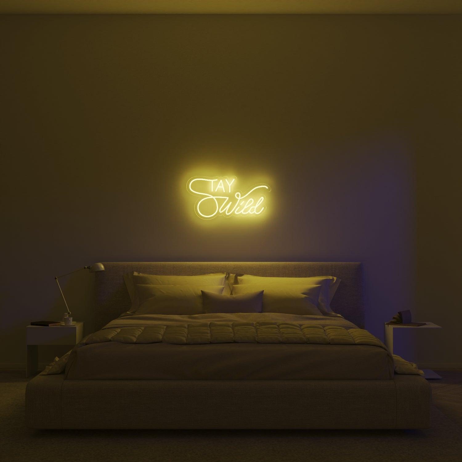 Stay Wild - Neon Tabela - Neonbir